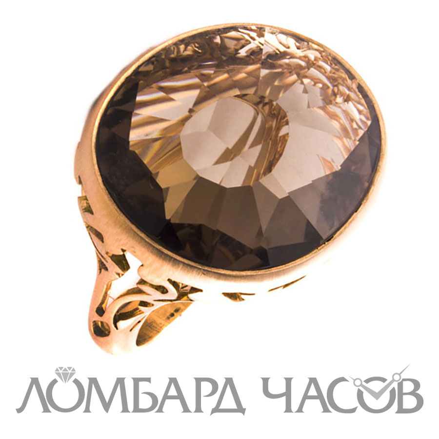 Ювелирное изделие Pomellato  кольцо с дымчатым кварцем