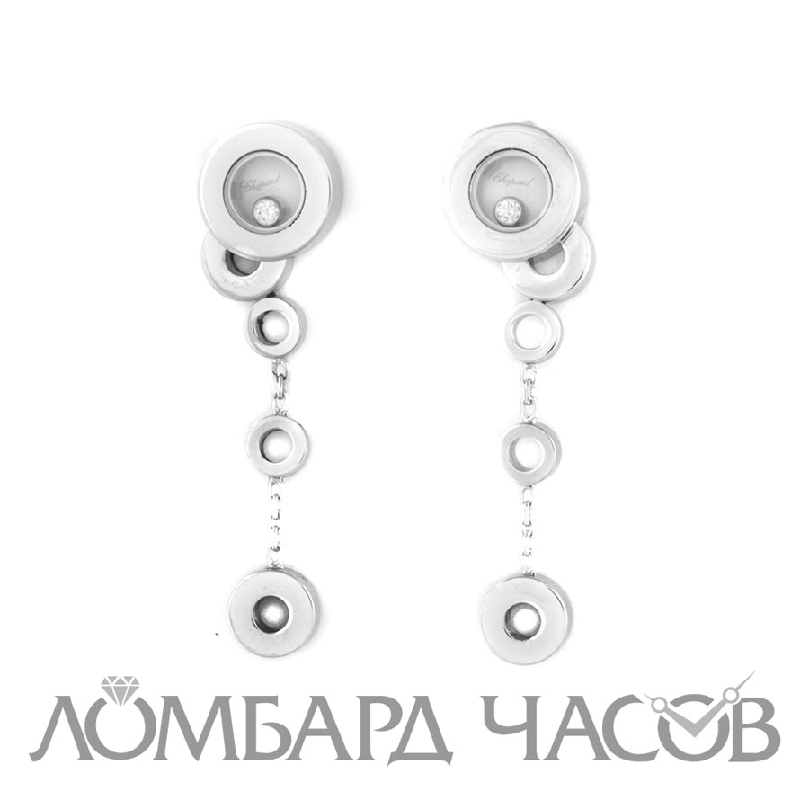 Ювелирное изделие Chopard  Happy Bubbles серьги
