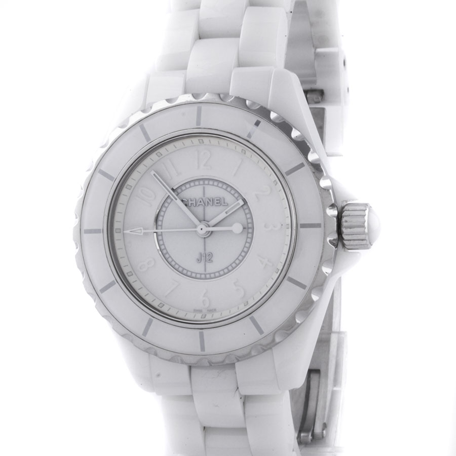 Швейцарские часы Chanel  J-12 White Ceramic 33mm