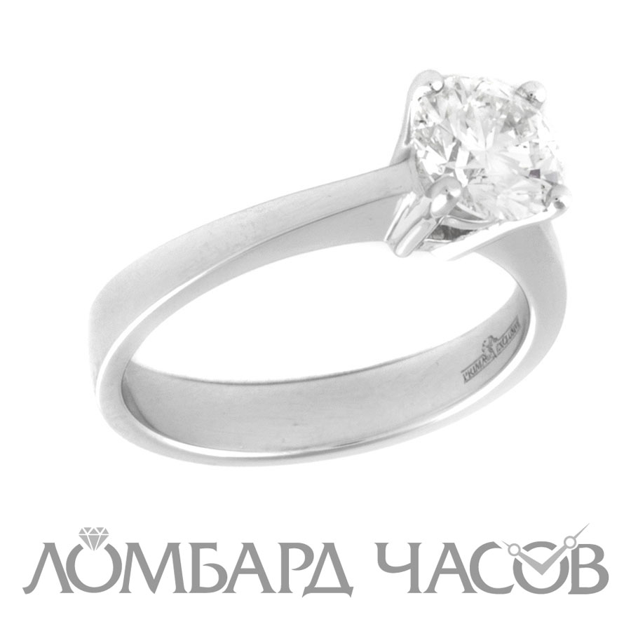 Ювелирное изделие Prima Exclusive  кольцо с бриллиантом 1.20 ct