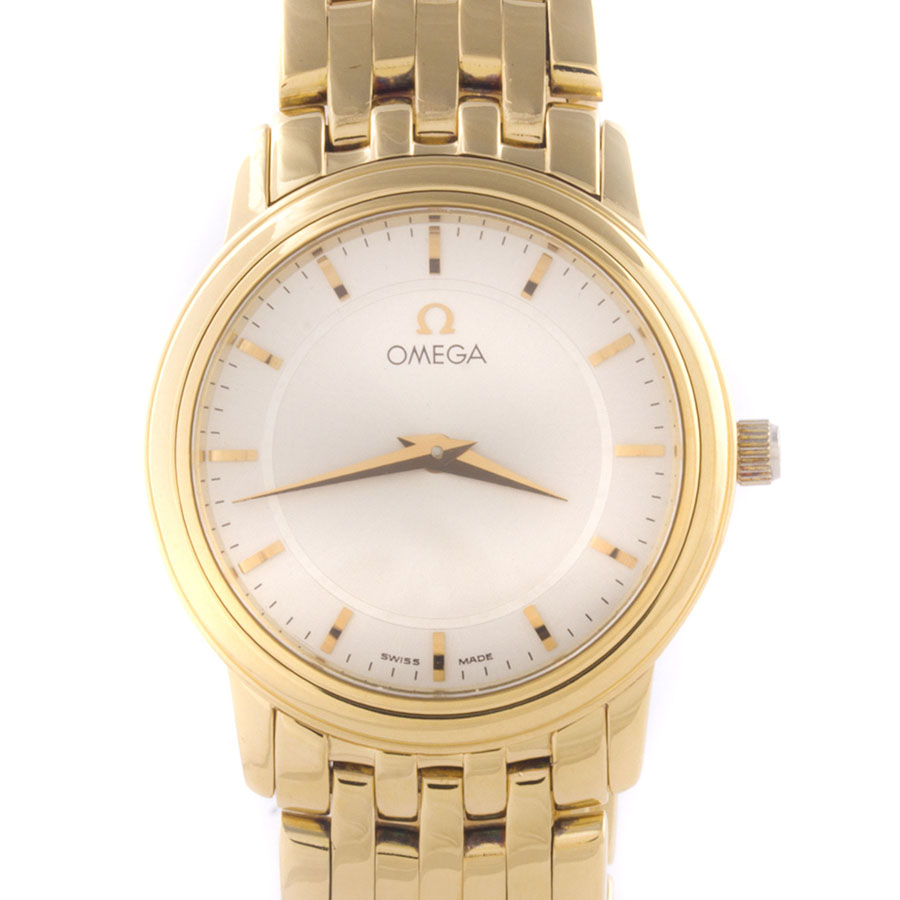 Швейцарские часы Omega  De Ville Prestige Yellow Gold