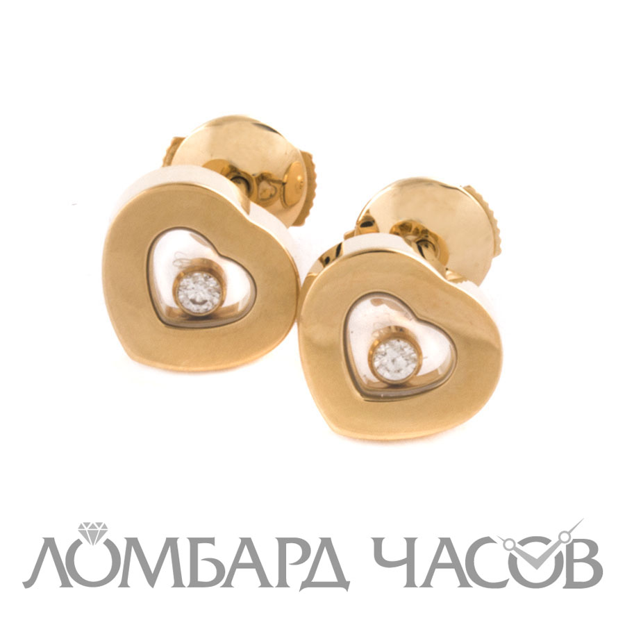 Ювелирное изделие Chopard  Happy Diamonds Earrings