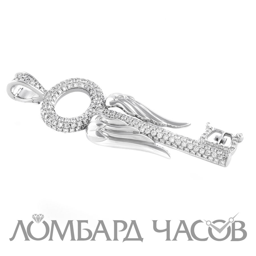 Ювелирное изделие Theo Fennell  Angel Wings Diamonds Key Female Pendant