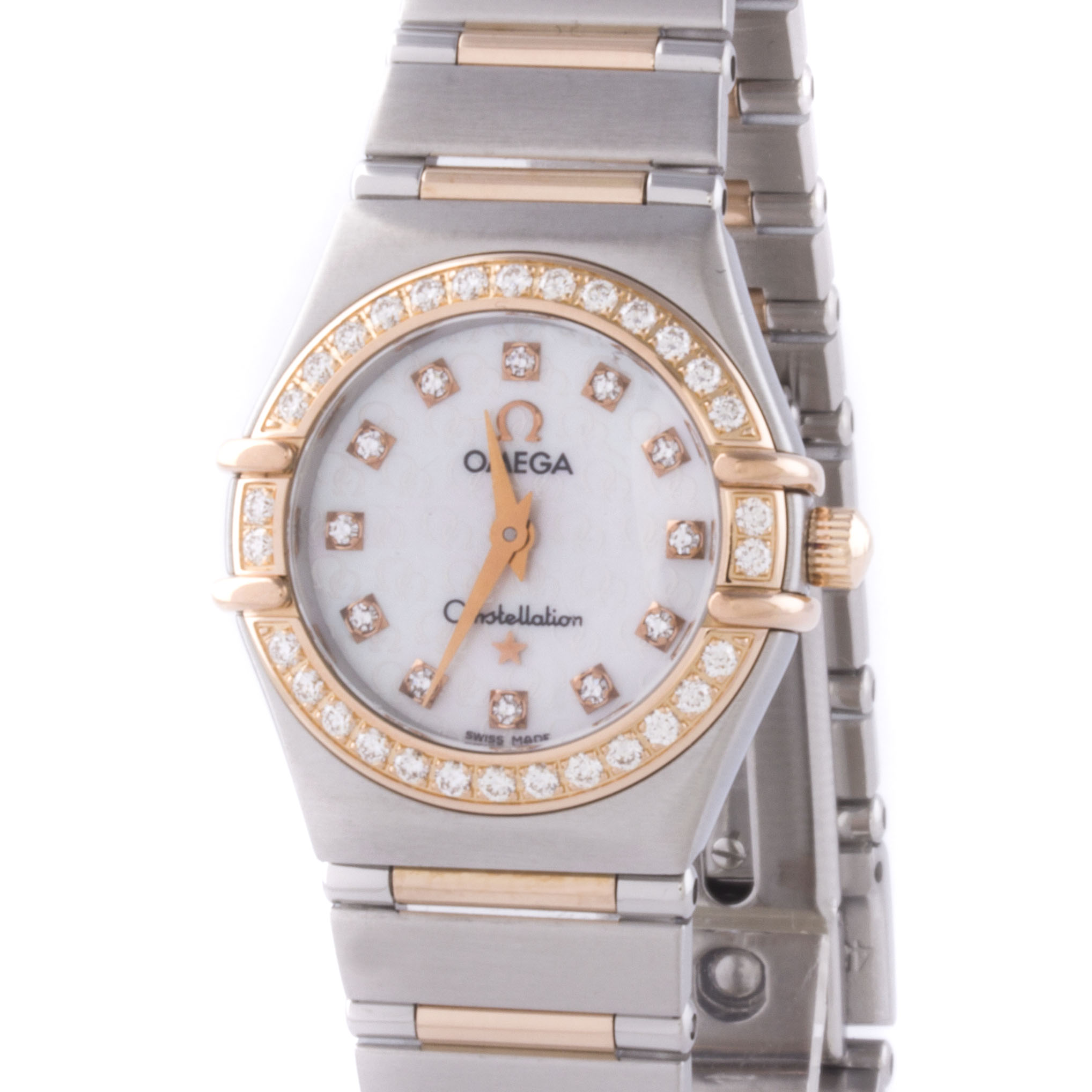 Швейцарские часы Omega  Constellation My Choice Lady's 2 Tone Mini