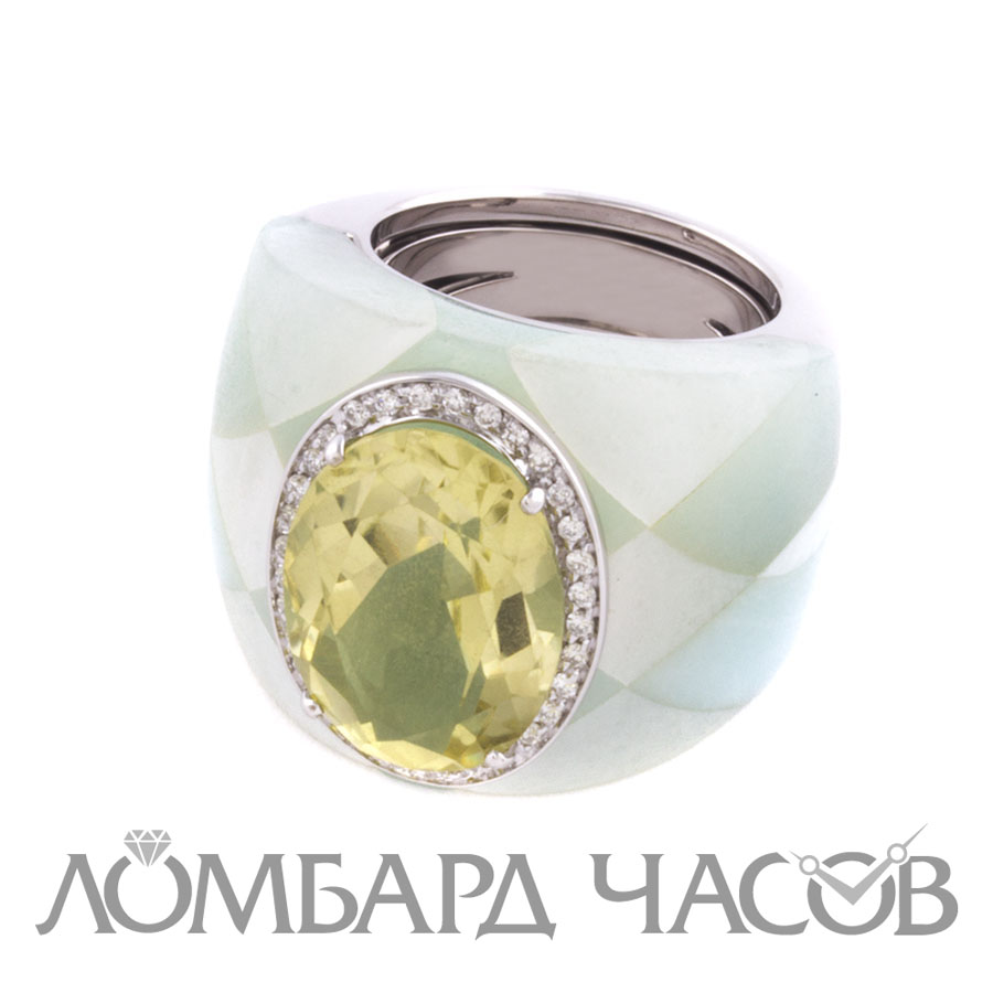 Ювелирное изделие Lombardi  jewellery кольцо с гелиодором