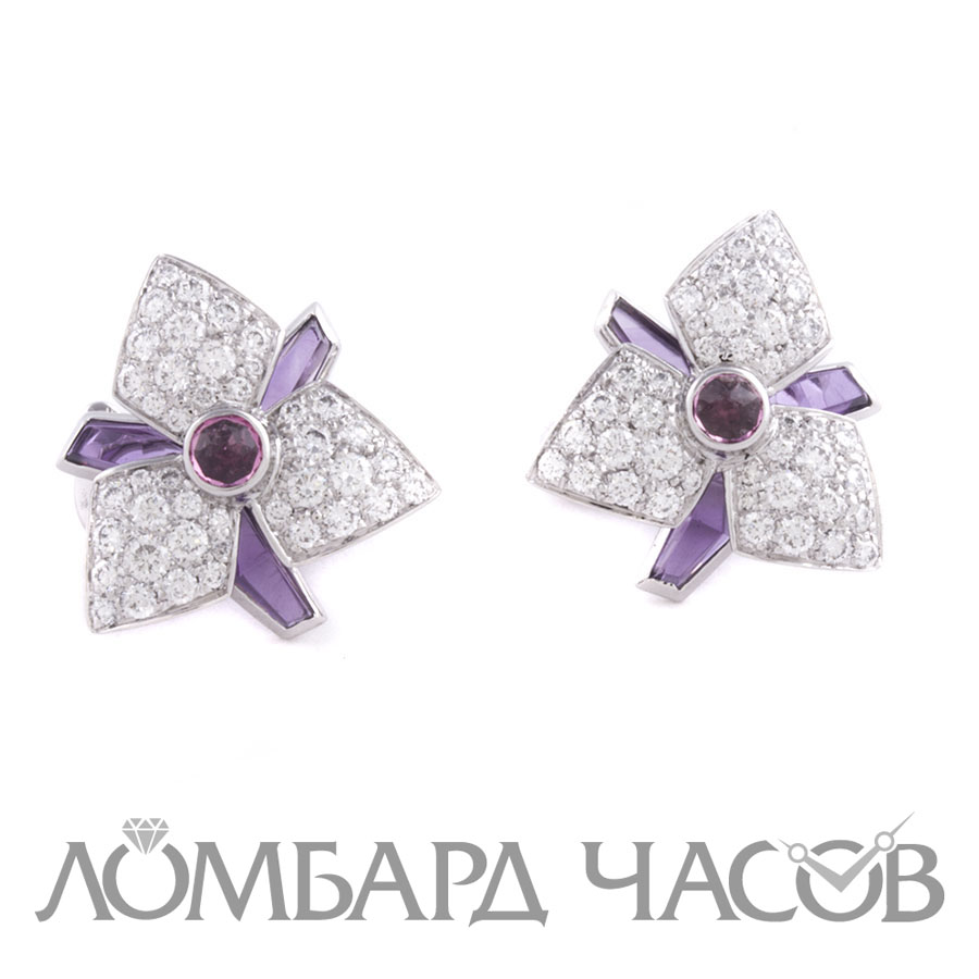 Ювелирное изделие Cartier  Caresse d'Orchidée Earrings