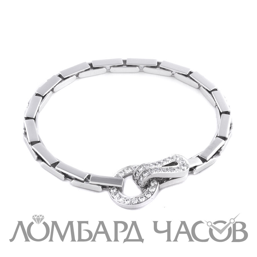 Ювелирное изделие Cartier  Agrafe браслет с бриллиантами