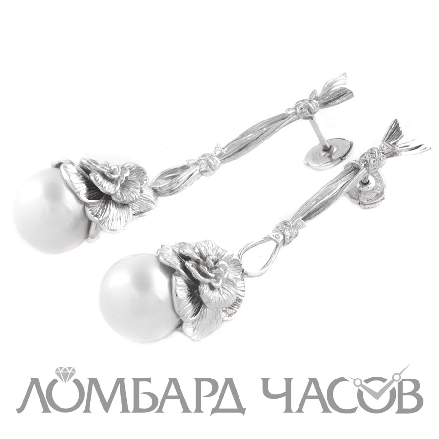 Ювелирное изделие Carrera y Carrera  Gardenias Сollection, Gardenia Earrings