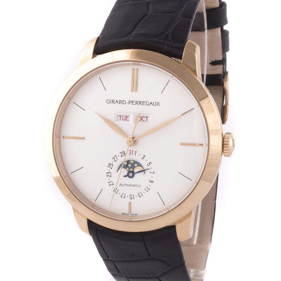Швейцарские часы Girard-Perregaux  Full Calendar 1966 40мм
