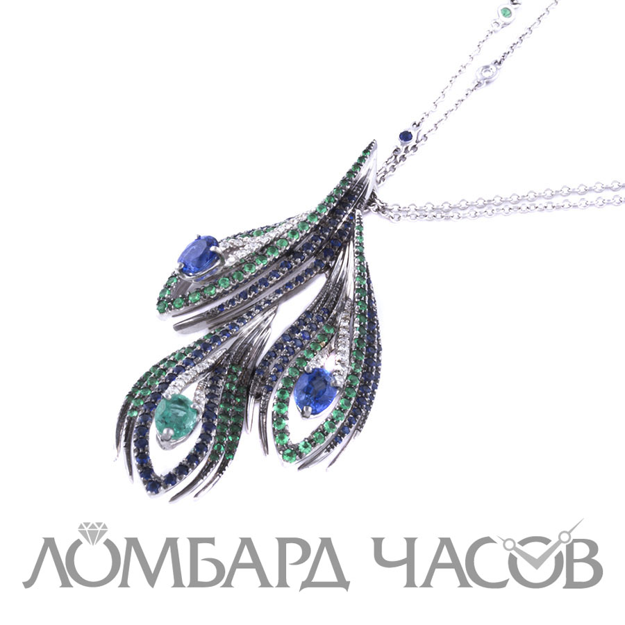 Ювелирное изделие Damiani  Peacock Pendant