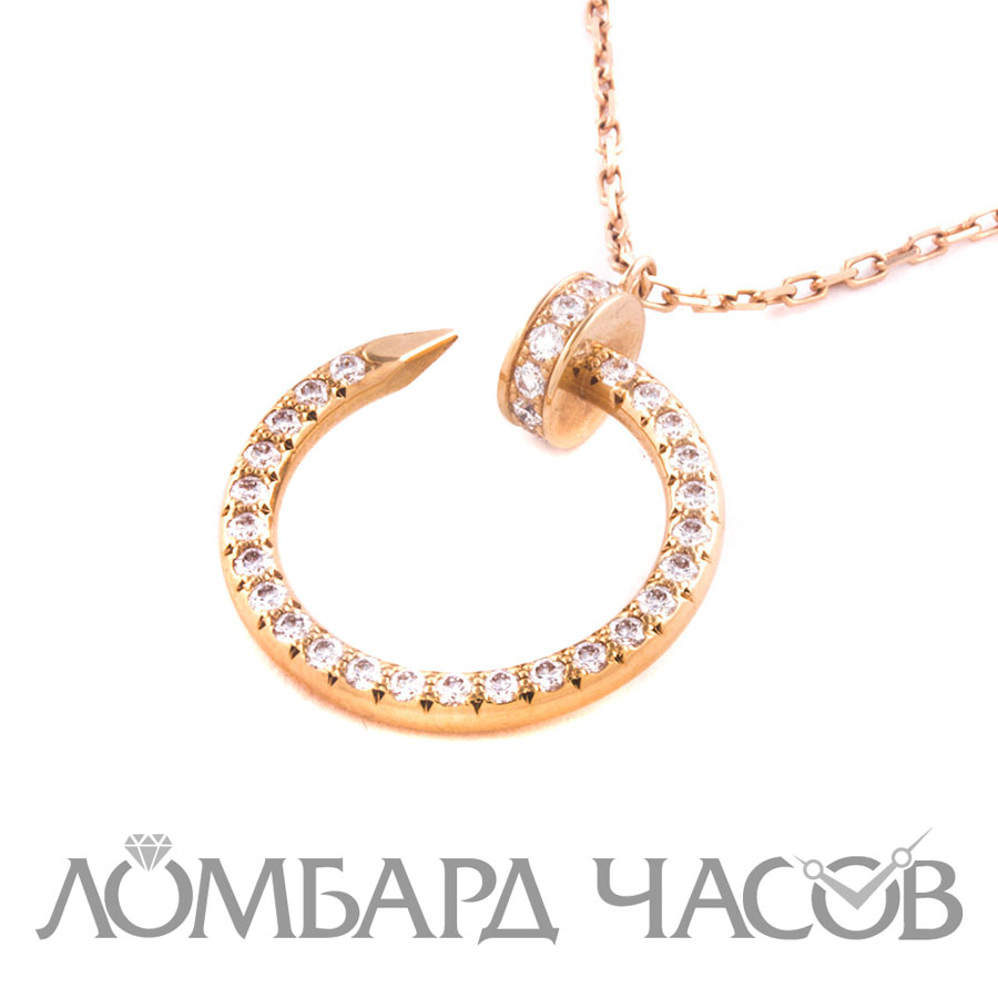 Ювелирное изделие Cartier  Juste un Clou Necklaces Rose Gold
