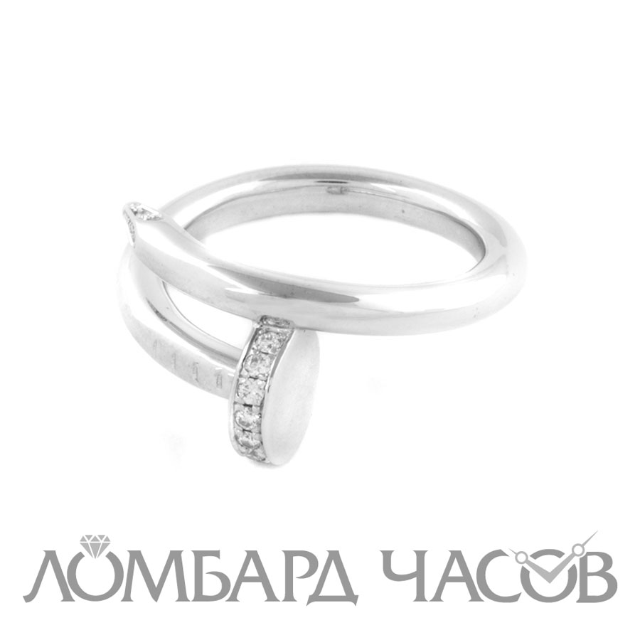 Ювелирное изделие Cartier  Juste un Clou ring White gold diamonds