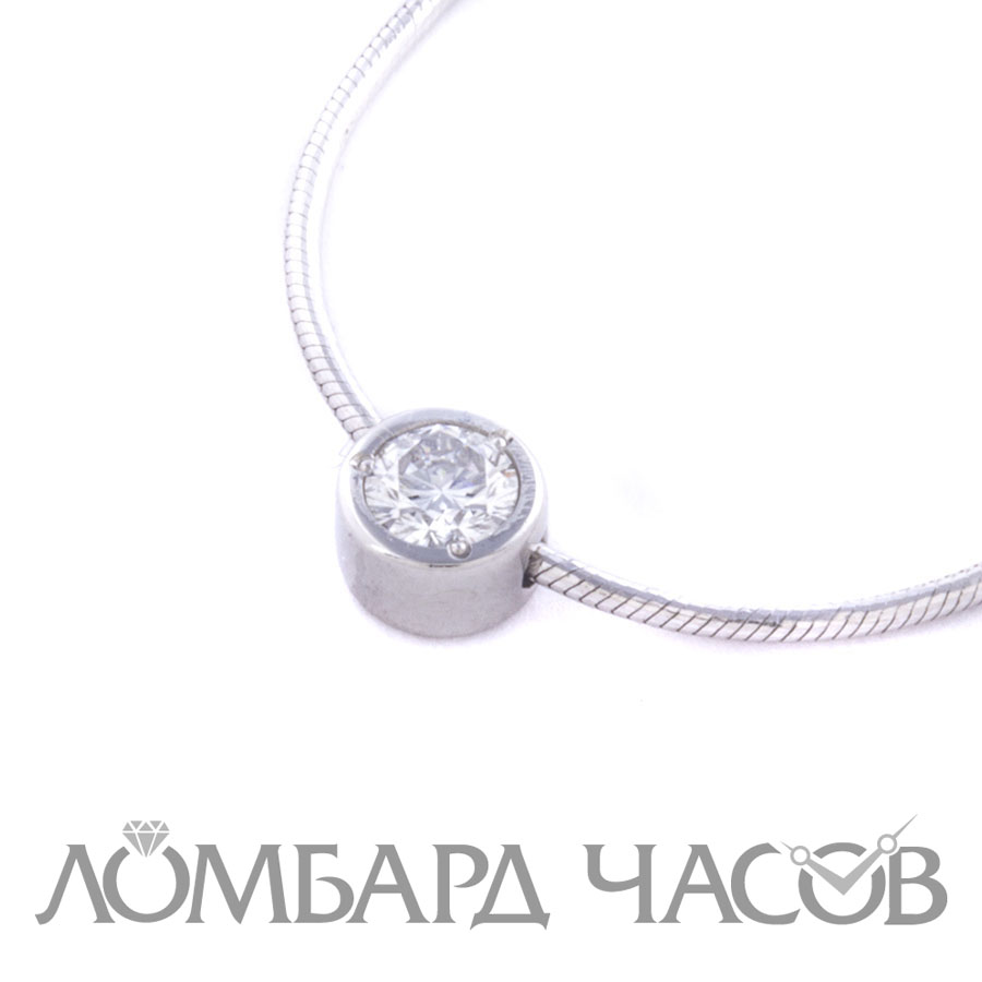 Ювелирное изделие No name Подвеска с бриллиантом 0.31 ct. в платине