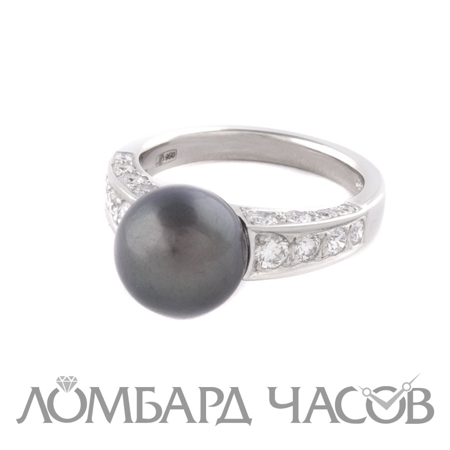 Ювелирное изделие Mikimoto  кольцо из платины