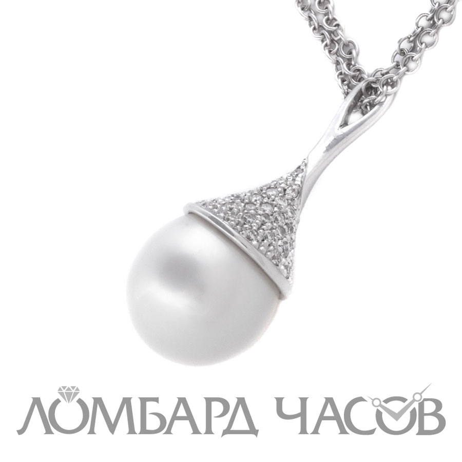 Ювелирное изделие Utopia  подвеска с белым жемчугом 13 мм