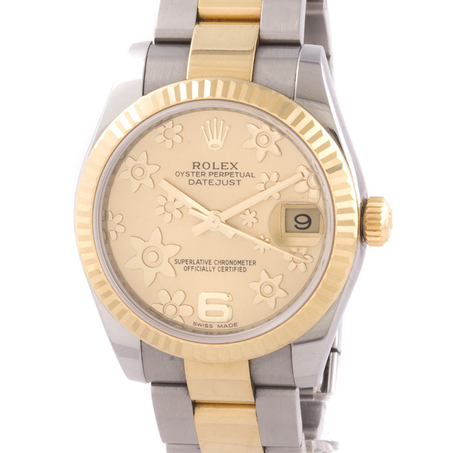 Швейцарские часы Rolex  Datejust 31 mm Steel and Yellow Gold