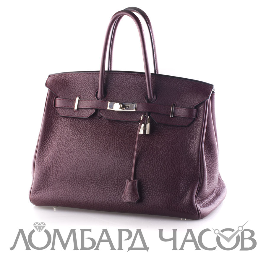 Аксессуар Hermes  
35mm Togo Leather Birkin Bag Palladium Hardware