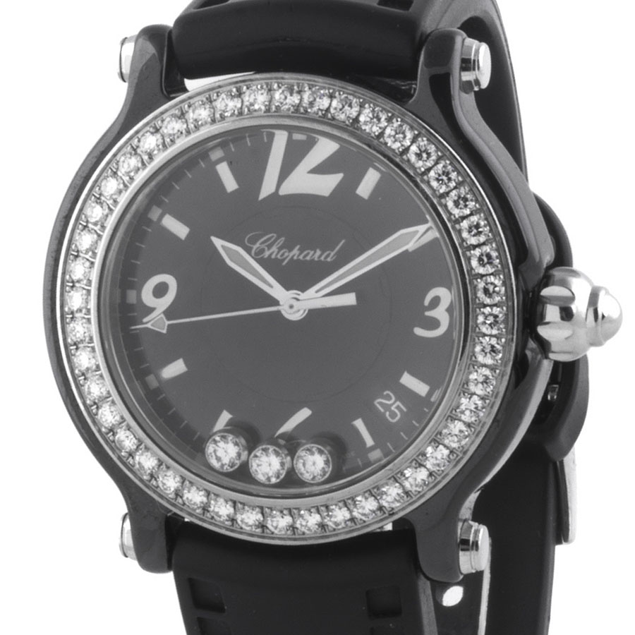 Швейцарские часы Chopard  Happy Sport Black