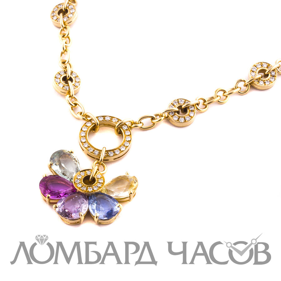 Bvlgari flower necklace hotsell