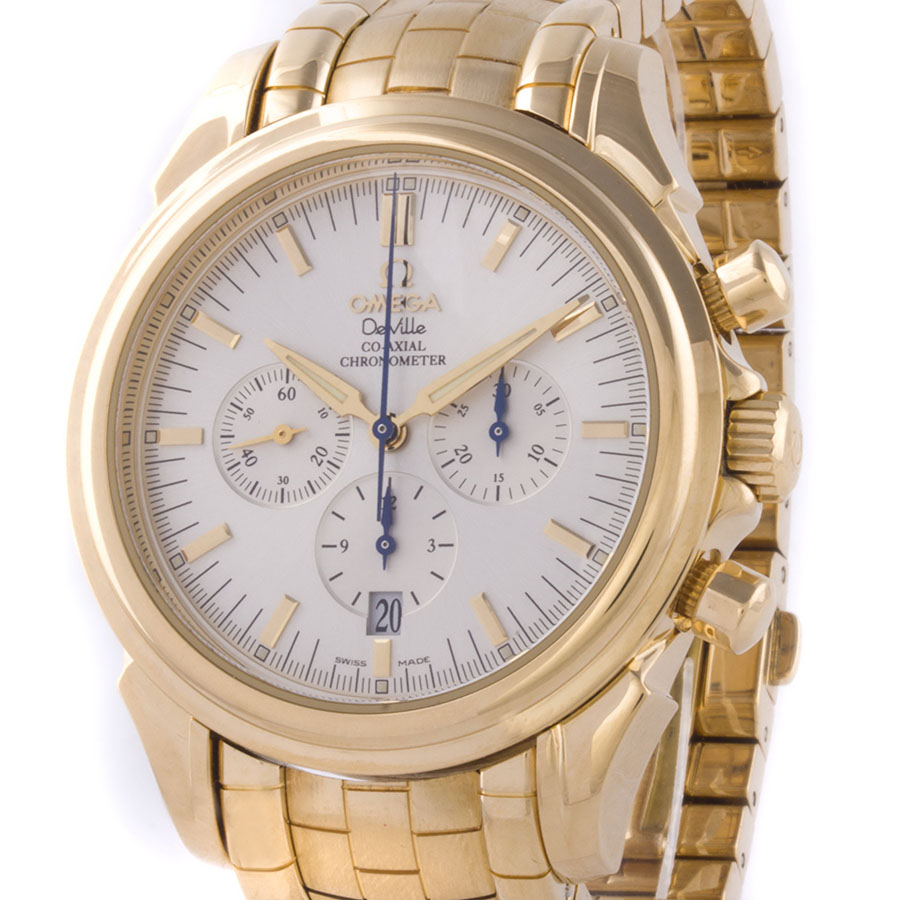 Швейцарские часы Omega  De Ville Co-Axial Chronograph
