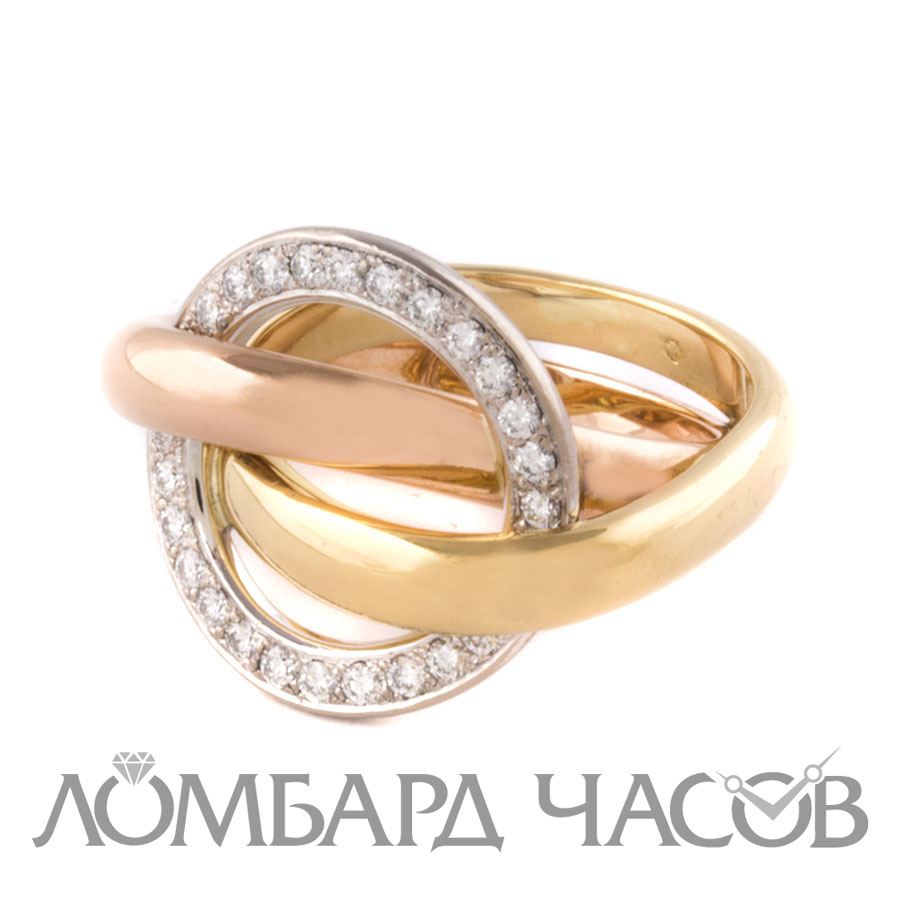 Ювелирное изделие Cartier  
Trinity de кольцо