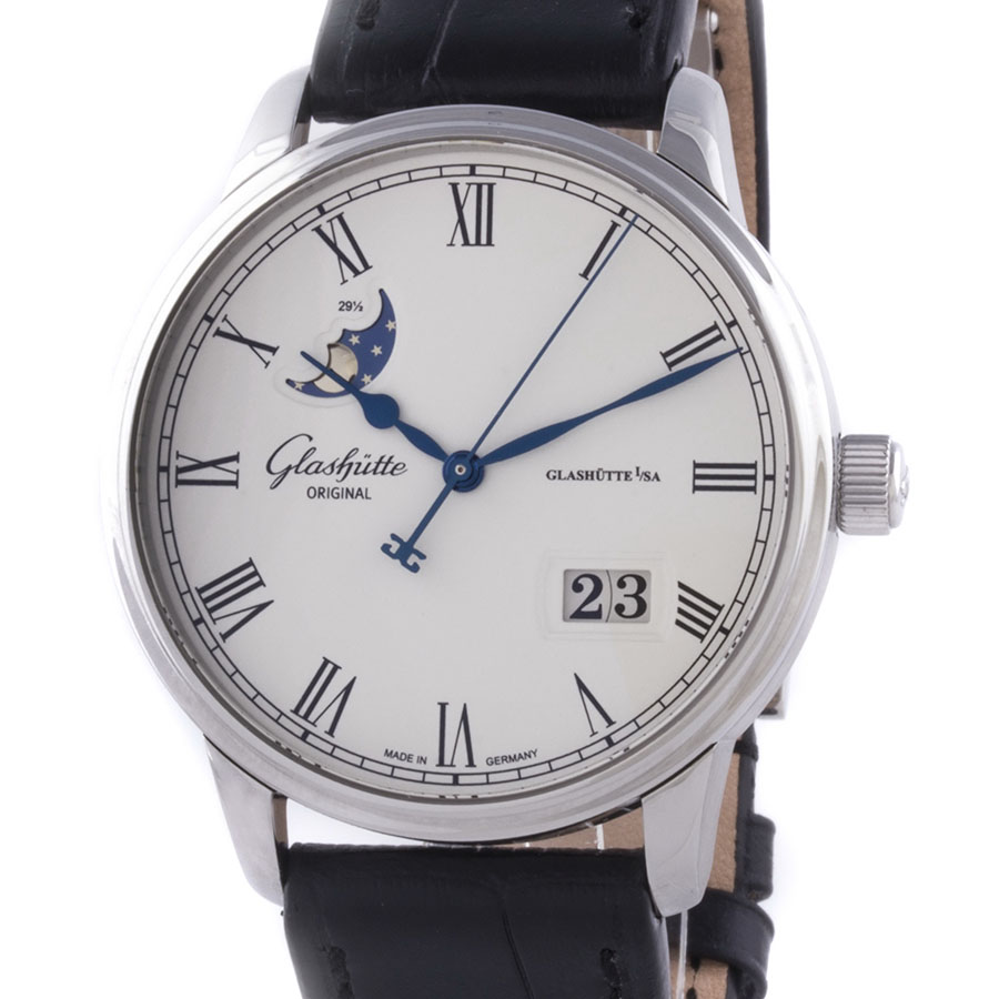 Швейцарские часы Glashutte Original  Senator Panorama Date Moonphase
