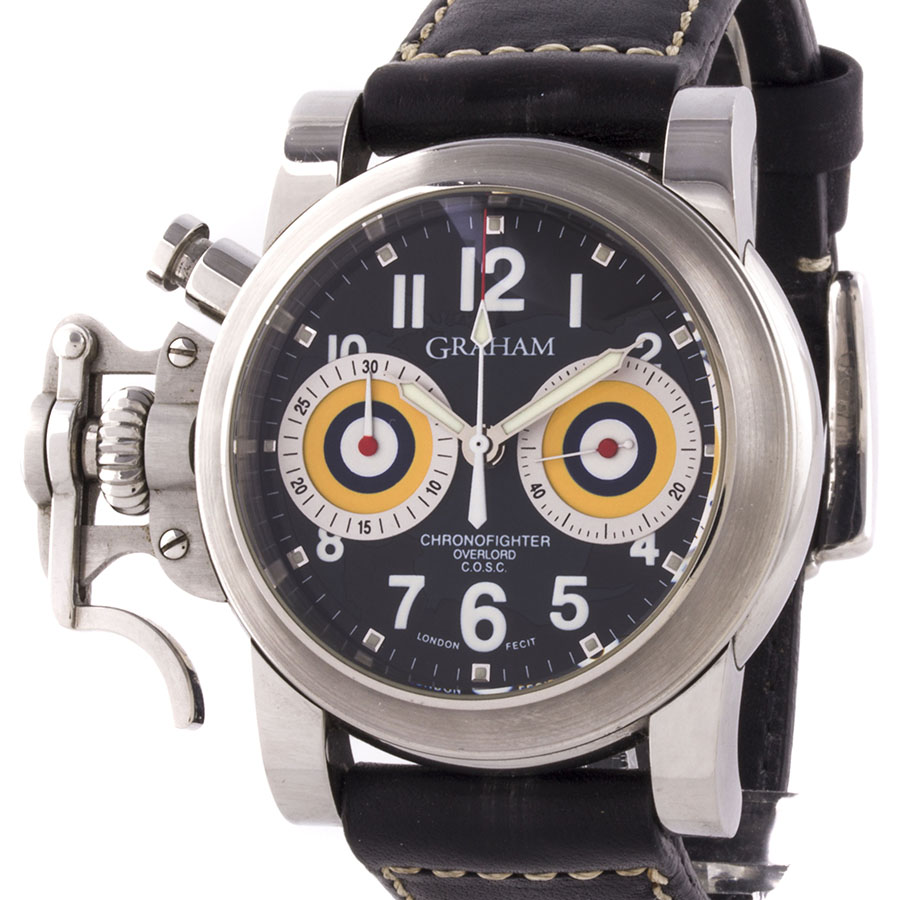 Швейцарские часы Graham  Chronofighter Overlord 42 mm.