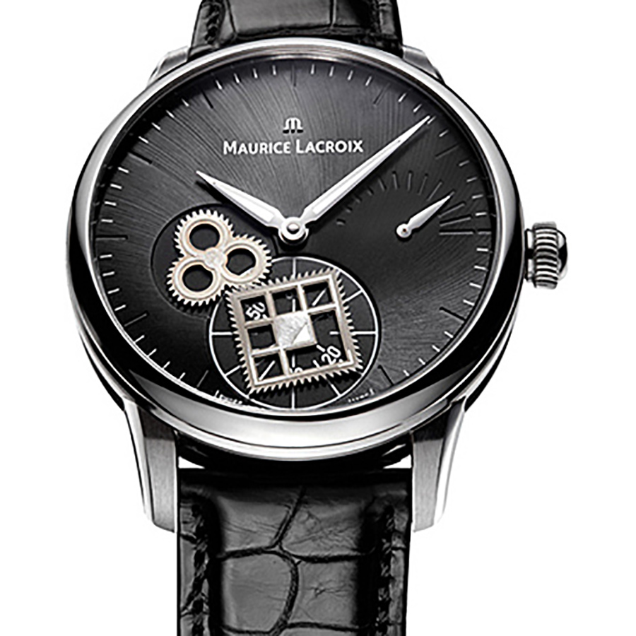 Швейцарские часы Maurice Lacroix  Masterpiecе Roue Carrée Seconde
