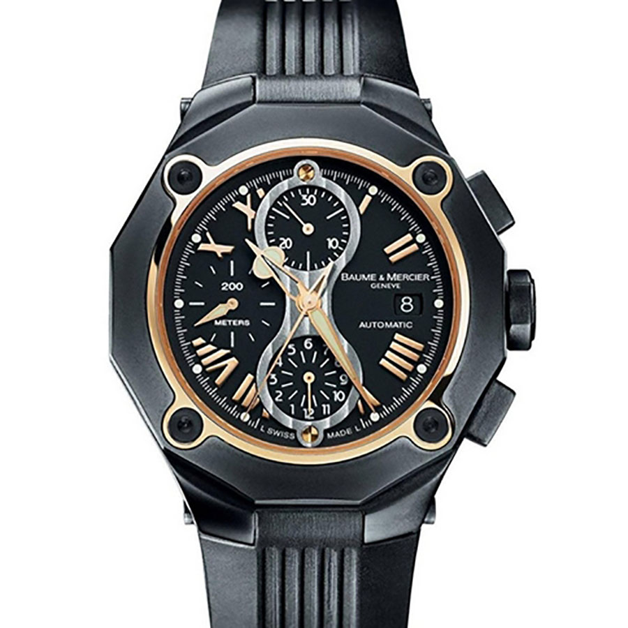 Швейцарские часы Baume & Mercier BAUME & MERCIER Capeland XXL Chrono PVD