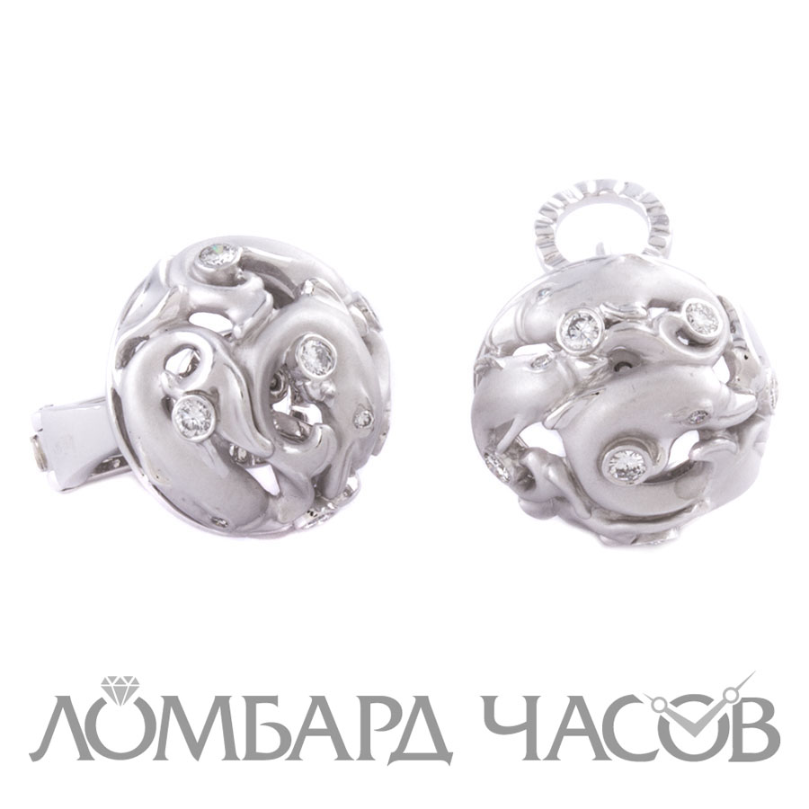 Ювелирное изделие Carrera y Carrera  Dolphin Earrings