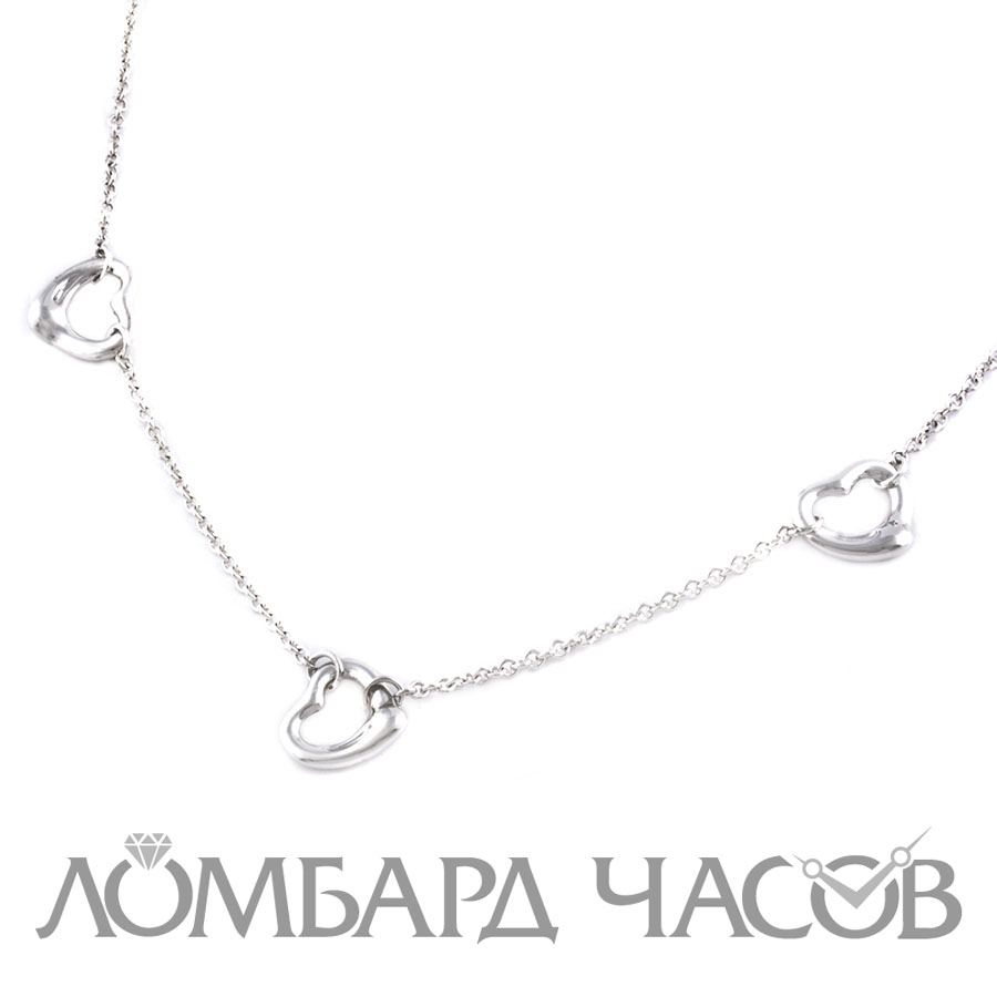 Подвеска Tiffany & Co ELSA PERETTI Open Heart Pendant