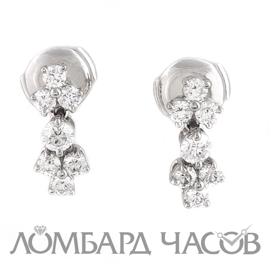 Серьги Tiffany & Co Tiffany&Co с бриллиантами