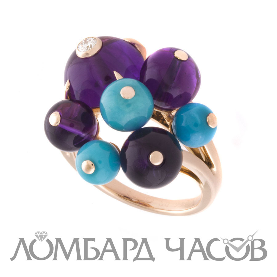 Кольцо Cartier Delices De Goa Dore