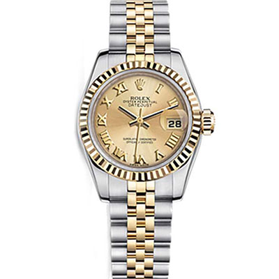 Швейцарские часы Rolex Date Just Champaigne 26mm