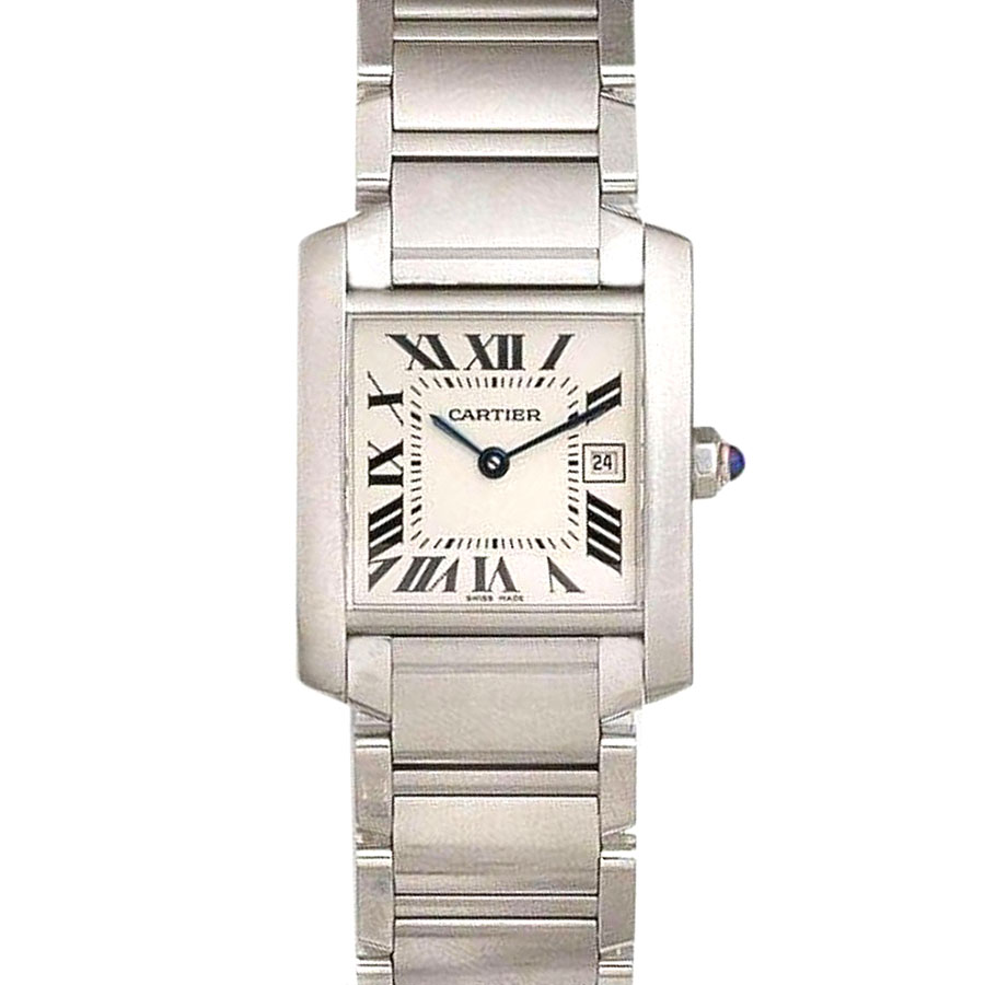 Швейцарские часы Cartier Tank Francaise Medium In Stainless