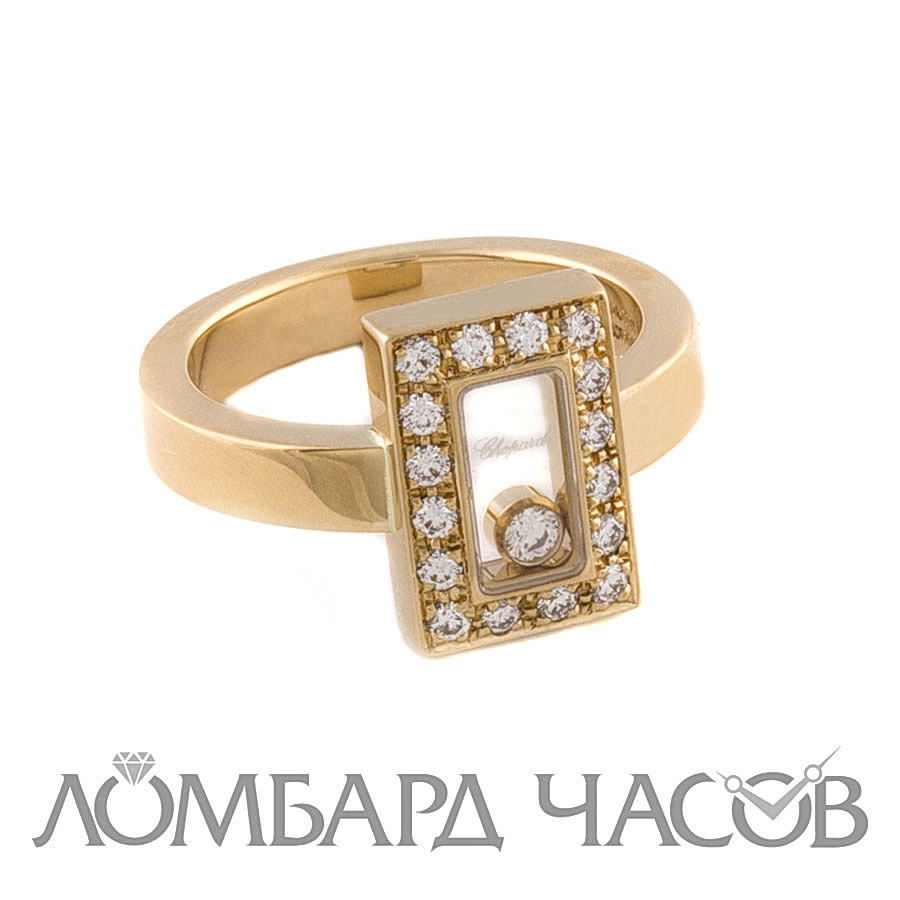 Кольцо Chopard Happy Diamond
