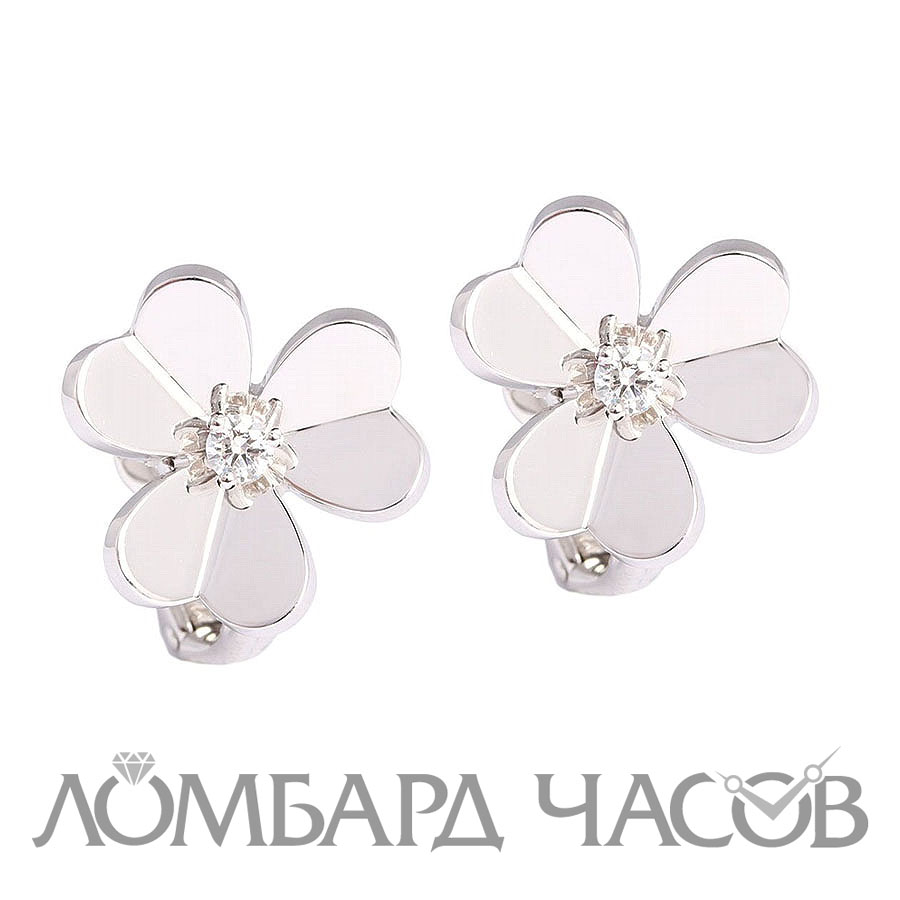 Van cleef frivole earrings new arrivals