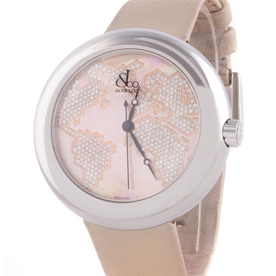 Швейцарские часы Jacob & Co. Brilliant map 44mm