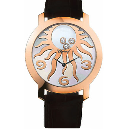 Швейцарские часы Chopard Happy Diamonds Sun 40mm