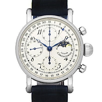 Швейцарские часы Chronoswiss Lunar Platinum 38 mm