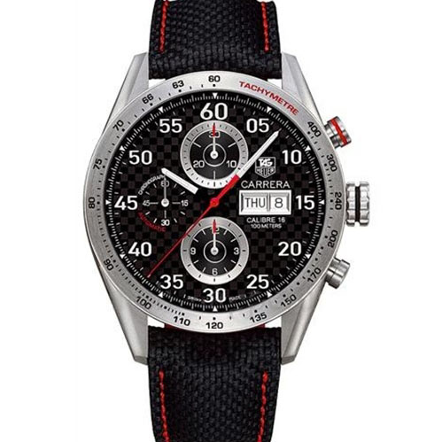 Швейцарские часы Tag Heuer Carrera Day Date Chronograph 43 mm