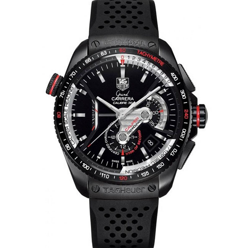 Швейцарские часы Tag Heuer  Grand Carrera Calibre 36 RS Caliper Automatic Chronograph 43