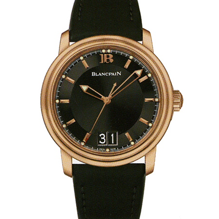 Швейцарские часы Blancpain Leman Ultra-Slim Big Date 40mm