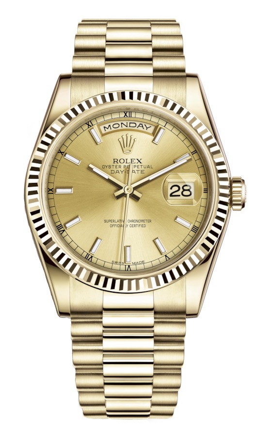 Швейцарские часы Rolex Day-Date 36 мм