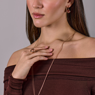 Серьги Chopard Happy Emotions Rose Gold
