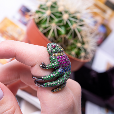 Кольцо Boucheron Masy the Chameleon