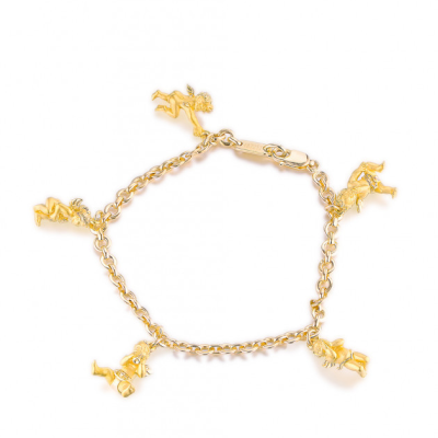 Браслет Carrera y Carrera Angelitos Yellow Gold