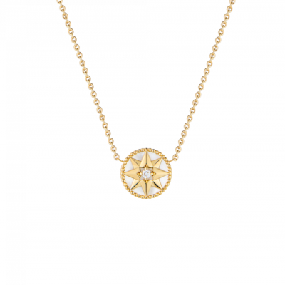 Подвеска Dior Yellow Gold Rose des Vents