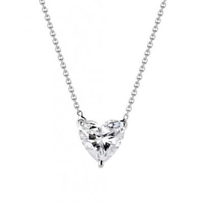 Подвеска Graff Platinum White Heartshape Diamond Pendnat 2.00 сt F/VS1