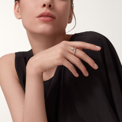 Кольцо Cartier Juste Un Clou White Gold Diamonds (SIze 52, 54)